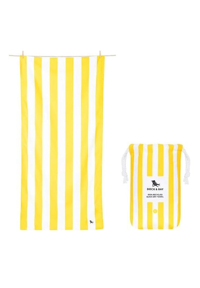 Dock & Bay Quick Dry Large TowelsTowelsBoracay Yellow