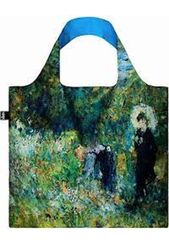 LOQI Reusable Tote - 26 PrintsTote BagRenoir Woman with a Parasol in a Garden