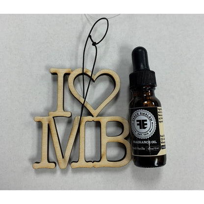 Fresh Emblem Rescentable Wood Car Air Freshener - BundleVehicle Air FreshenersI Heart MB French Vanilla Bundle