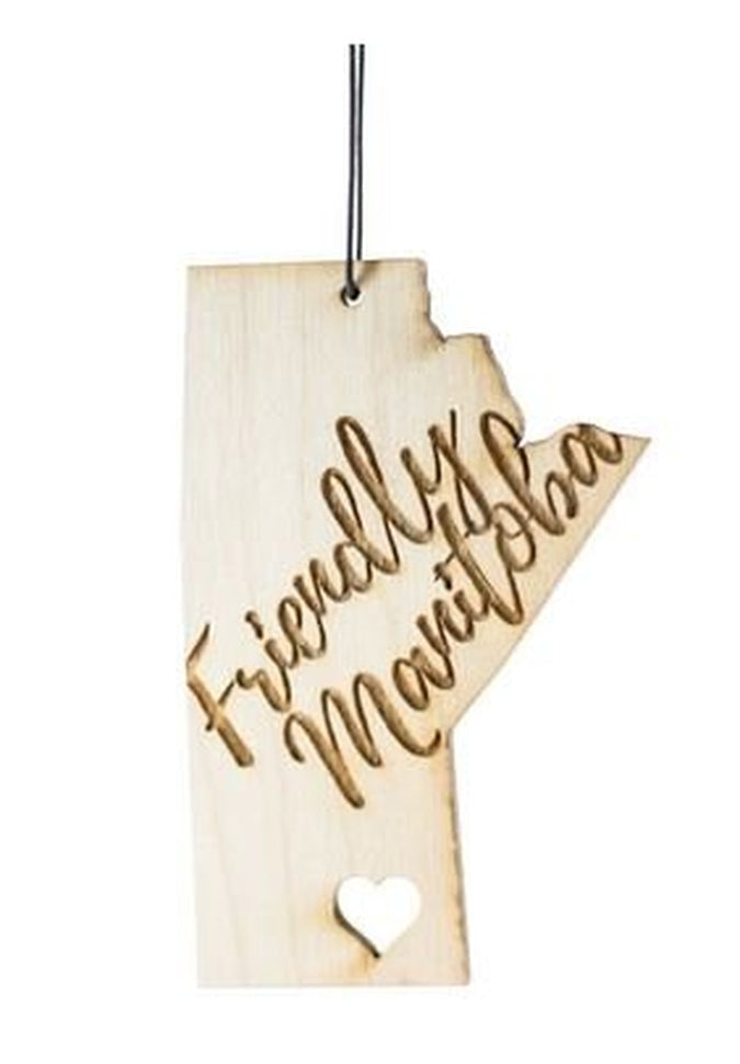 Fresh Emblem Rescentable Wood Car Air Freshener - Emblem Only (Unscented)Vehicle Air FreshenersFriendly Manitoba