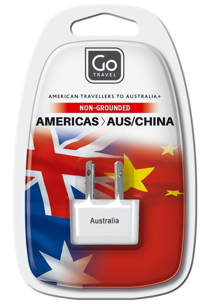 Go Travel Australia Non - Grounded AdaptorAdapters