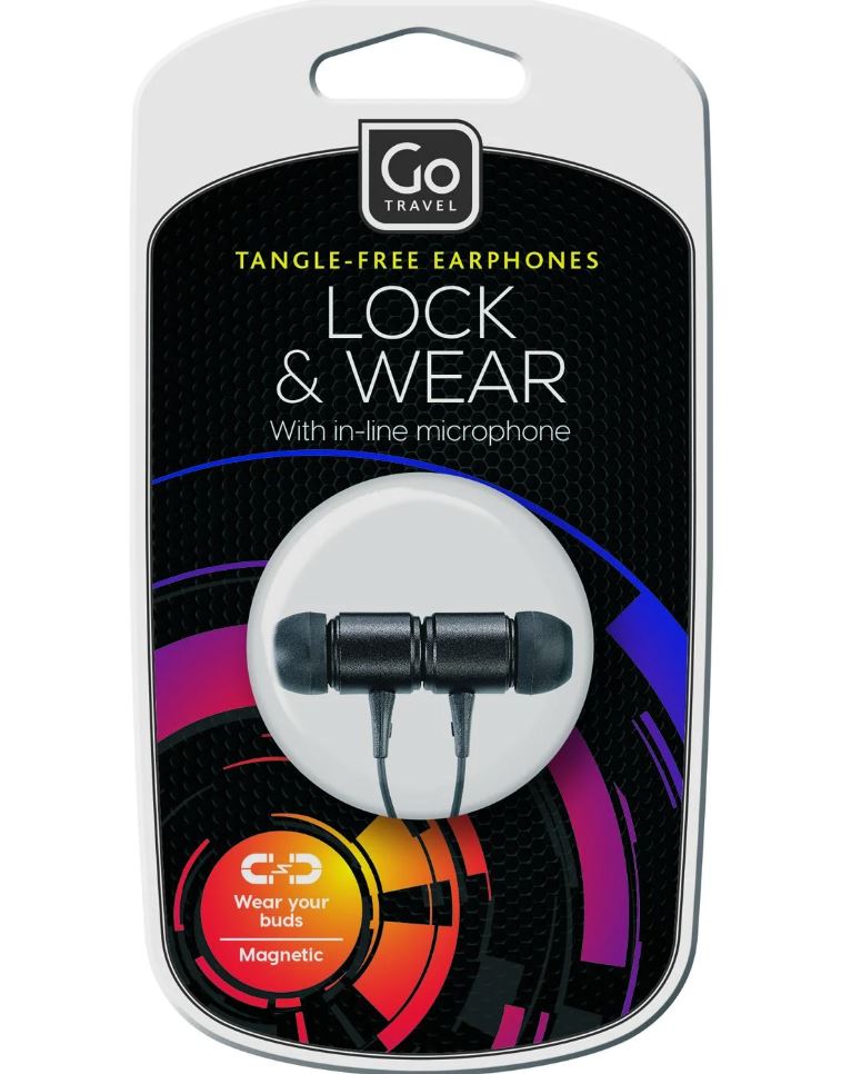 GO TRAVELGo Travel Lock & Wear Tangle Free EarphonesTravel Accessories1012432