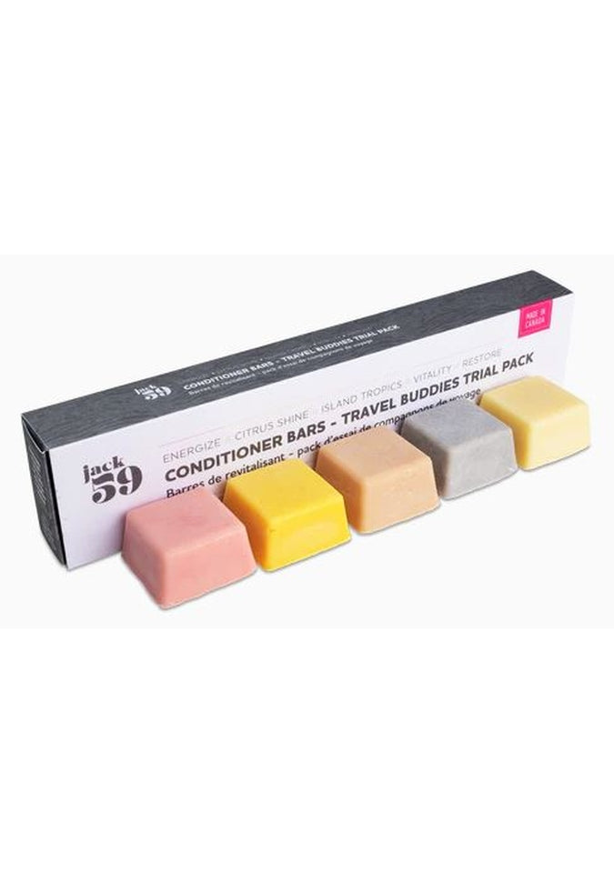 Jack59Jack59 Travel Size Conditioner Trial PackShampoo Bar1020053