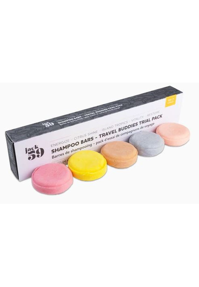 Jack59 Travel Size Shampoo Trial PackShampoo Bar