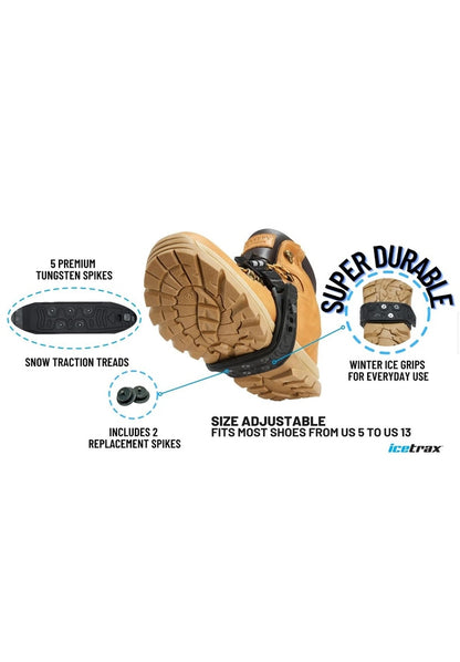 Icetrax Midflip Mid - Sole Ice CleatsIceTrax