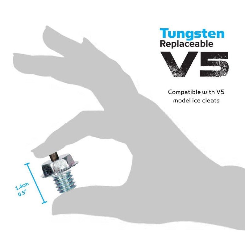 Icetrax Tungsten Replacement Spikes For V5 Ice CleatsIceTrax