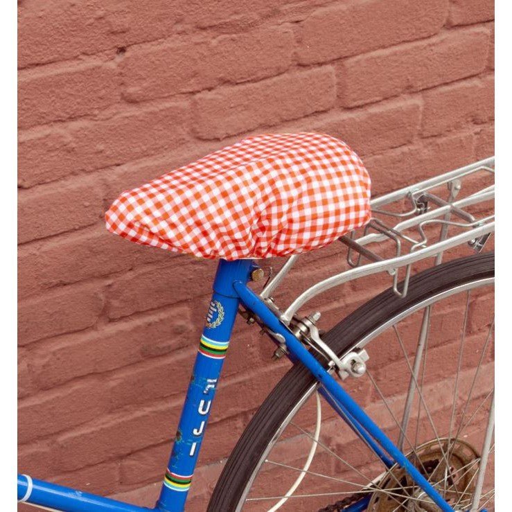 Kikkerland Bike Seat CoverBicycle AccessoriesGingham