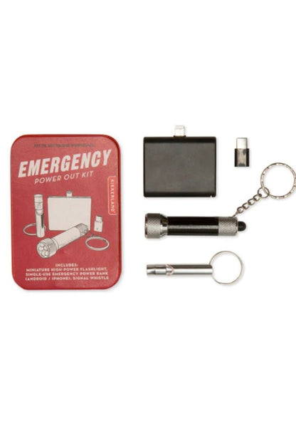 Kikkerland Emergency Power out KitSafety Kit