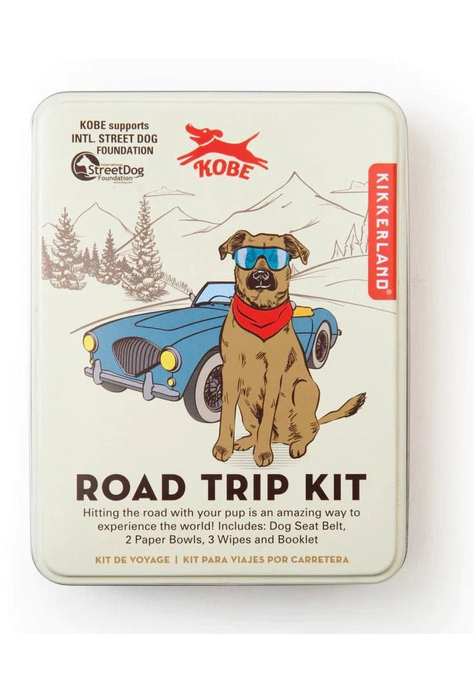 Kikkerland Kobe Road Trip KitPet Accessories