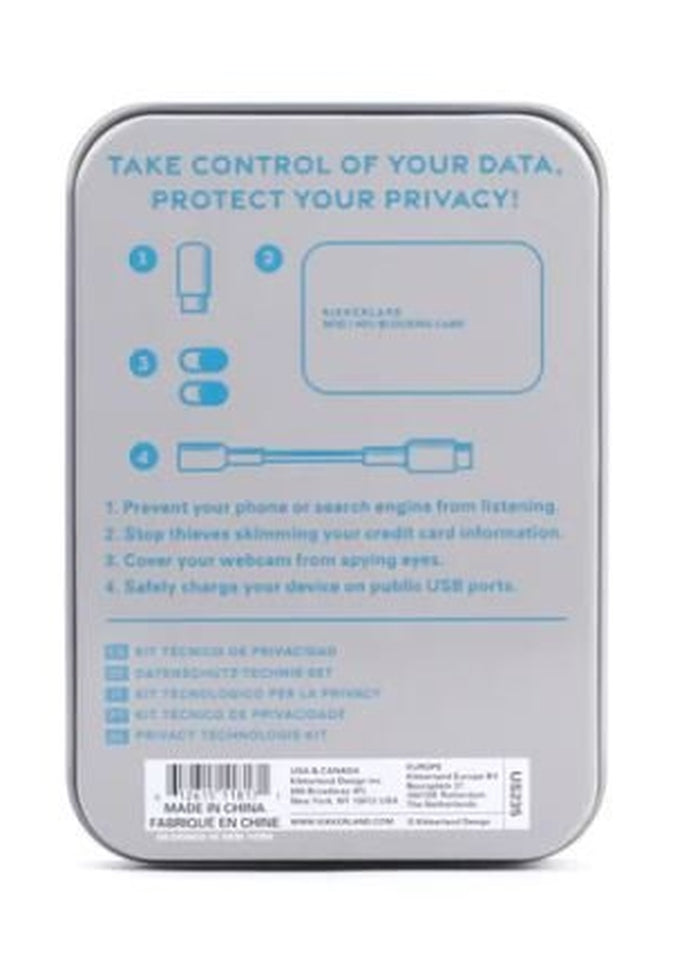 Kikkerland Privacy Teck KitSafety Kit