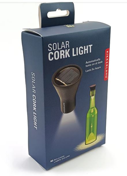 Kikkerland Solar Bottle LightLight