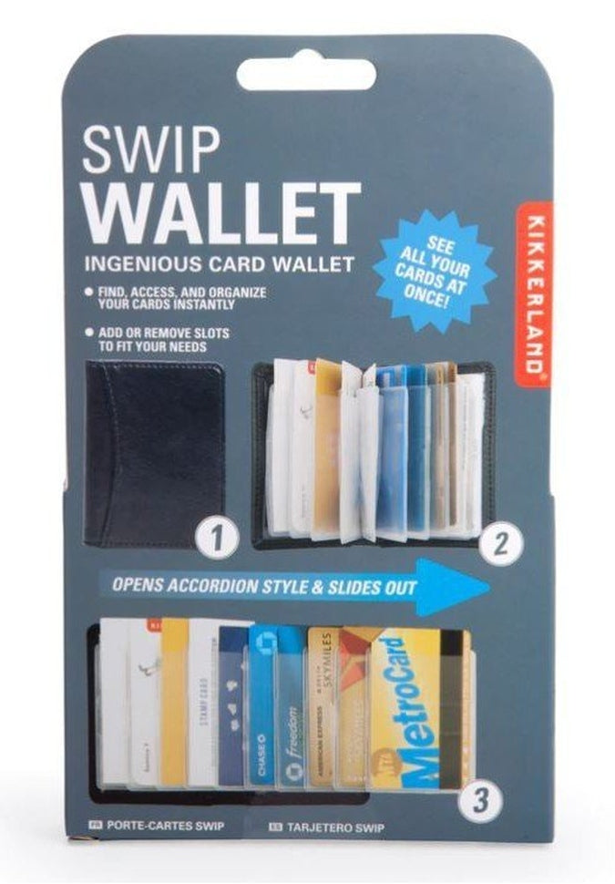 Kikkerland SWIP WalletWallets & Money ClipsMaps