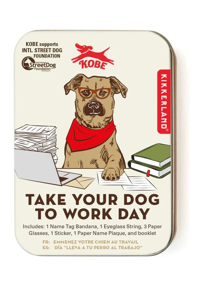 Kikkerland Take Your Dog to Work Day KitPet Accessories