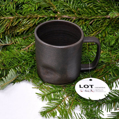 Lot.Ceramics Tall Dent Mug - 3 styles availableGiftIron Black