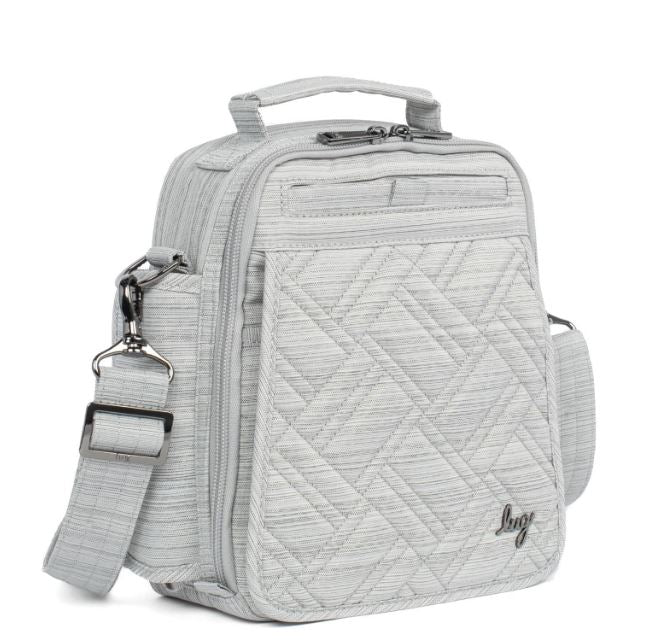 Lug Flapper SE Convertible Crossbody BagBagBrushed Silver