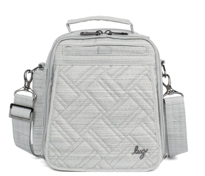 Lug Flapper SE Convertible Crossbody BagBagBrushed Silver