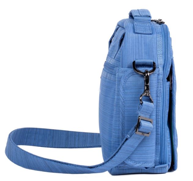 Lug Flapper SE Convertible Crossbody BagBagBrushed Marina Icepop Stitch