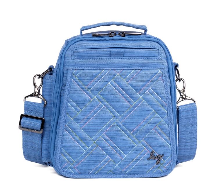 Lug Flapper SE Convertible Crossbody BagBagBrushed Marina Icepop Stitch