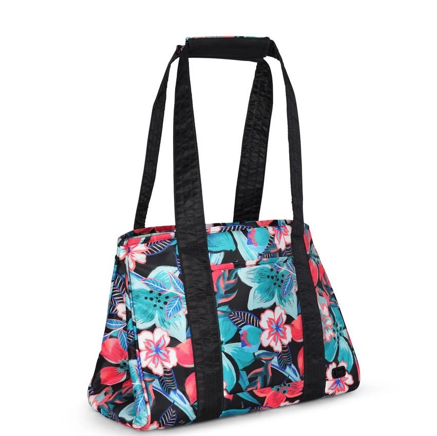 Lug Rover Mini ToteTote BagBoho Floral Black