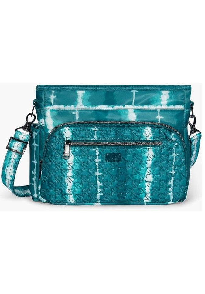 Lug Shimmy SE CrossbodyPurseShibori Teal