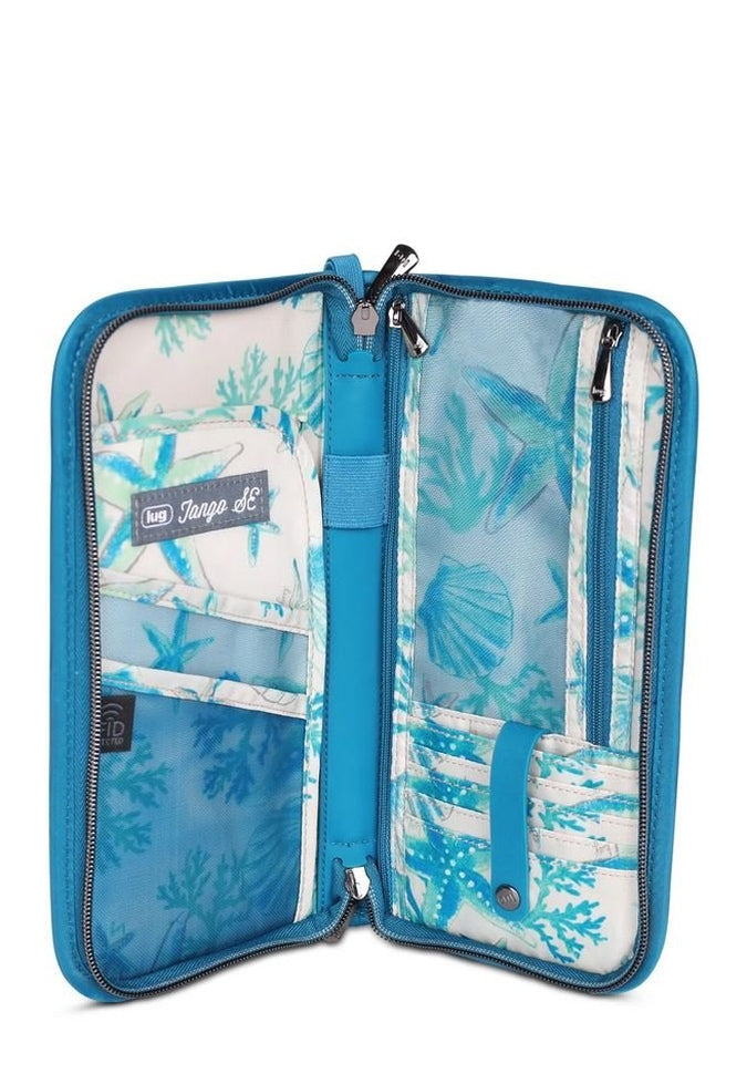 Lug Tango SE Travel RFID WalletWalletOcean Blue