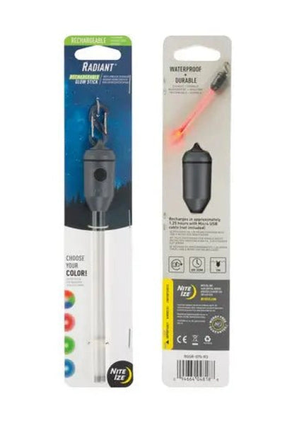 Nite Ize RADIANT® RECHARGEABLE LED GLOW STICK - DISC - O SELECT™Lighting