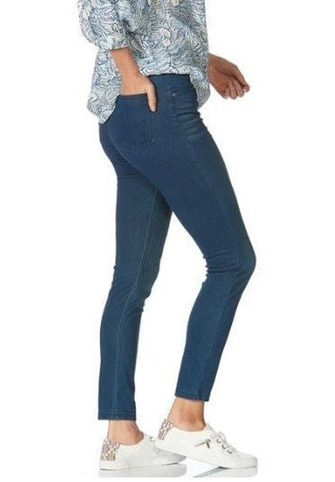 HUE Ultra Soft High Waist Denim LeggingsLeggingsMediumSteely Blue