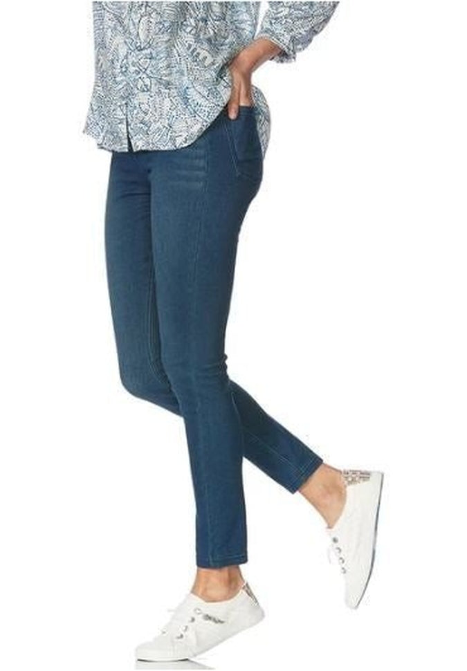 HUE Ultra Soft High Waist Denim LeggingsLeggingsMediumSteely Blue