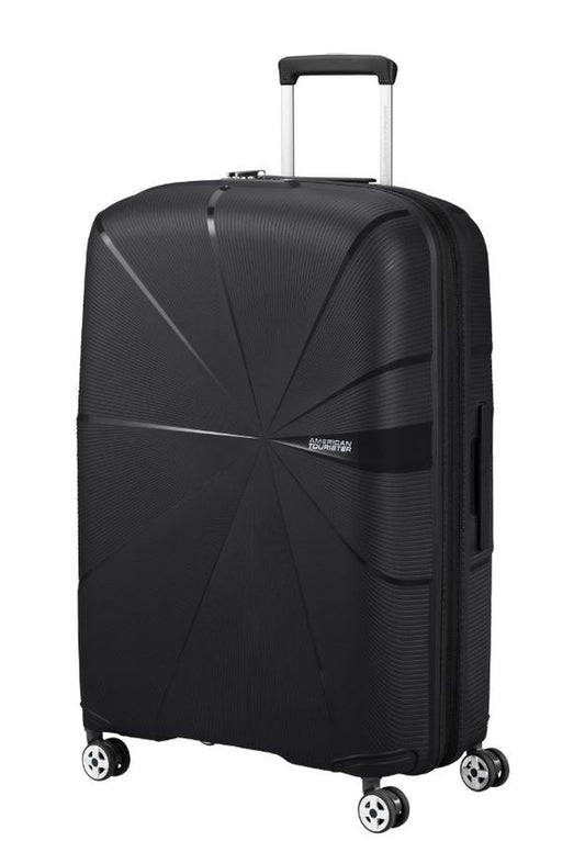 Product Image – American Tourister StarVibe Large SpinnerLuggageBlack