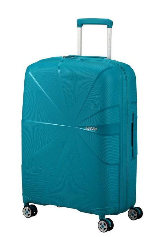 Product Image – American Tourister StarVibe Medium SpinnerLuggageVerdigris