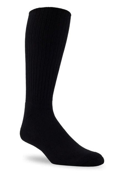 J.B. Field's - 98% Cotton Cushion Diabetic SocksSocksBlackMedium