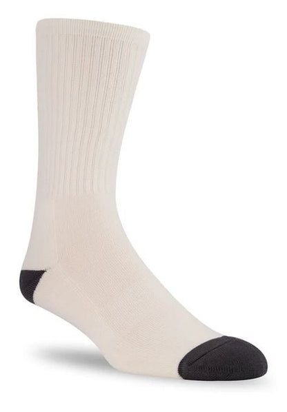 J.B. Field's - Athletic "Bamboo Sport Crew" SockSocksWhiteMedium