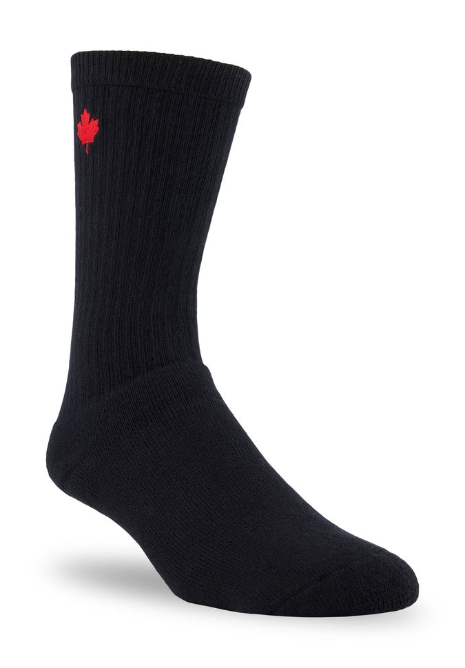 J.B. Field's - "Canadian Maple Leaf" Organic Cotton Crew SockSocks