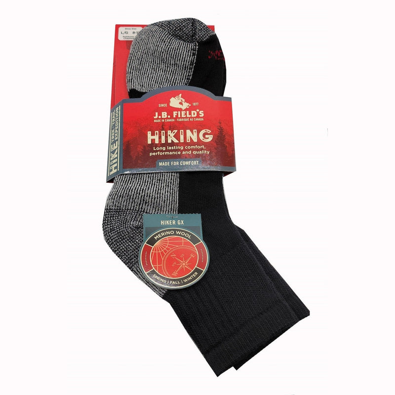 The Great Canadian Sox Co. Inc.J.B. Field's - "Hiker GX" 74% Merino Wool Low-Cut Socksocks1016526