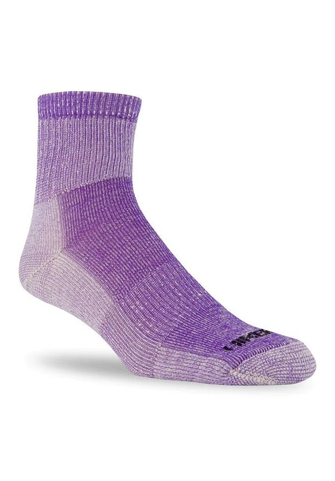 J.B. Field's - "Hiker GX" 74% Merino Wool Low - Cut SocksocksPurpleLarge