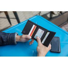 Travelon RFID Blocking Tri Fold Wallet Black
